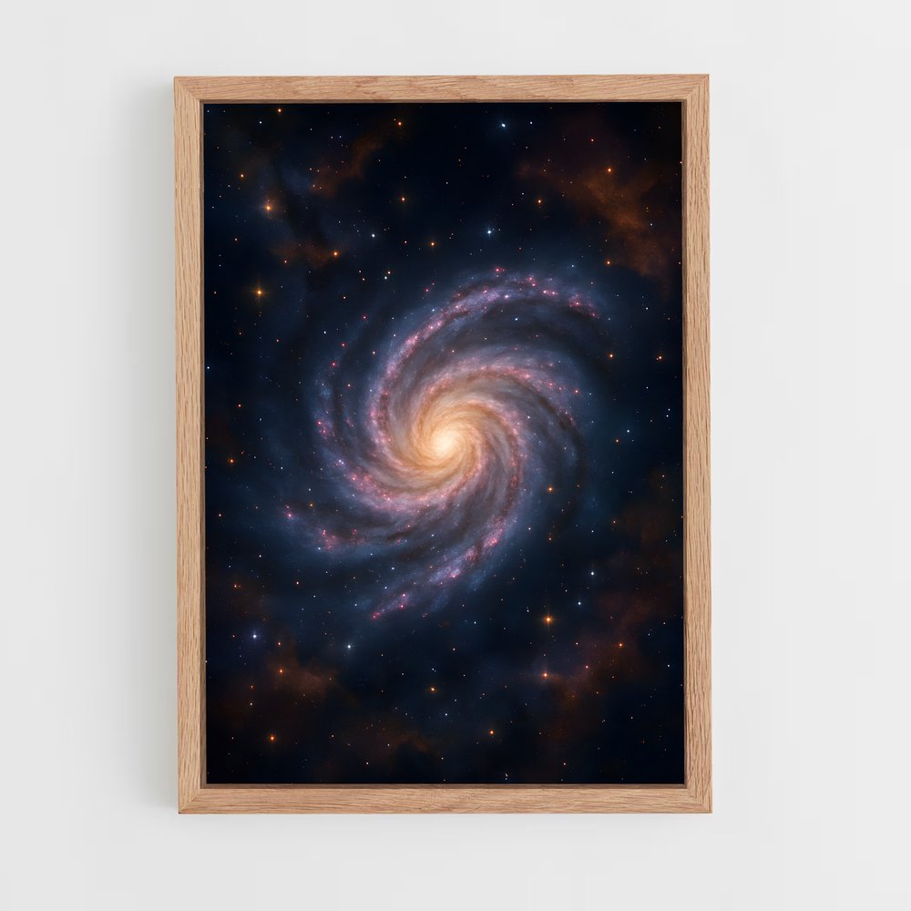 Poster Galaxy Éthérée (vue 4)